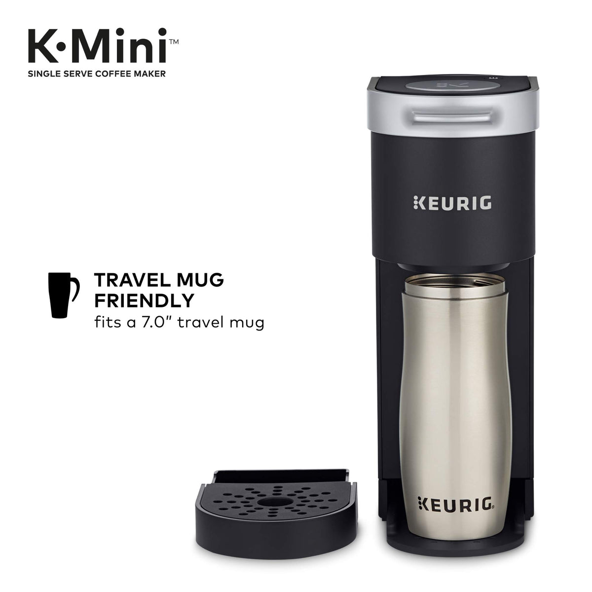 Single Serve K-Cup Pod Coffee Maker, Black, 40 Count M87631