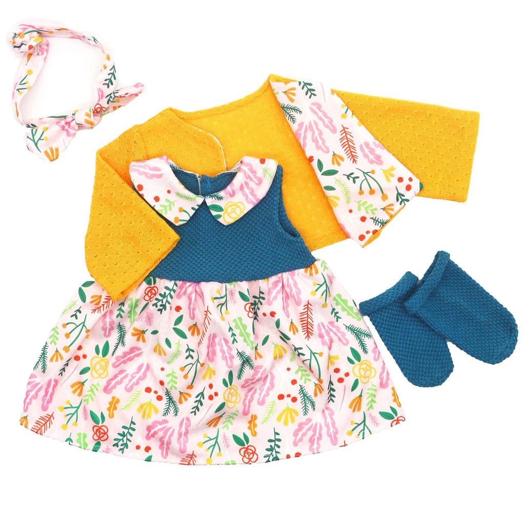20-22 Inch Doll Clothes and Accessories 4 Sets I90857