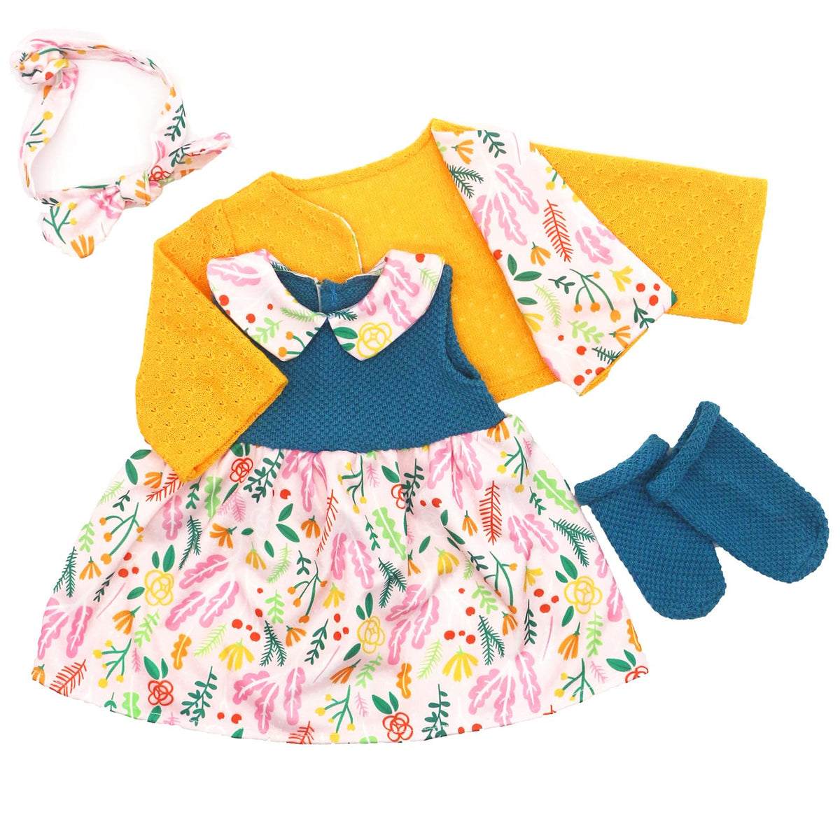 20-22 Inch Doll Clothes and Accessories 4 Sets I90857