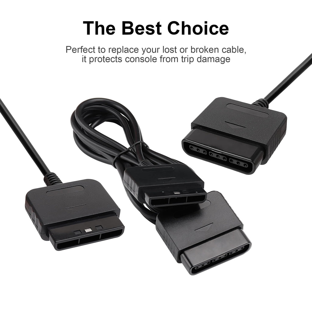 PS2 Controller Extension Cable 2-Pack 1.8M/6FT H34501