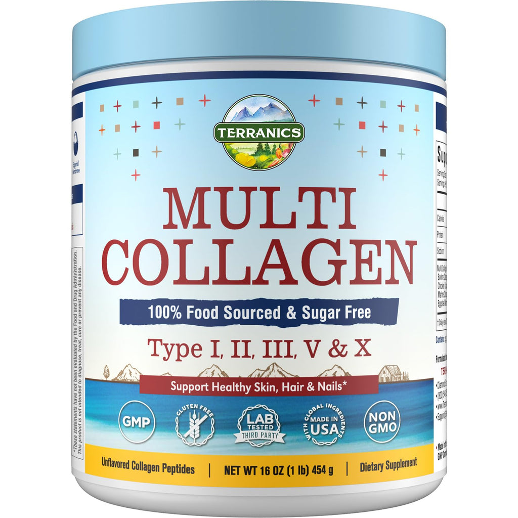 Multi Collagen Peptides Type I II III V X Hydrolyzed Collagen G33284