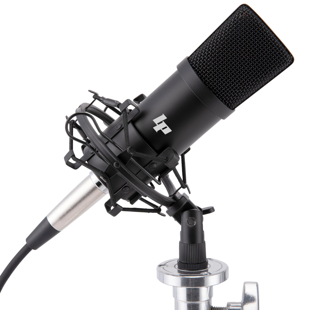 2x2 USB Audio Interface Recording Bundle with Condenser Mic, Headphones, Shockmount, XLR Cable M510