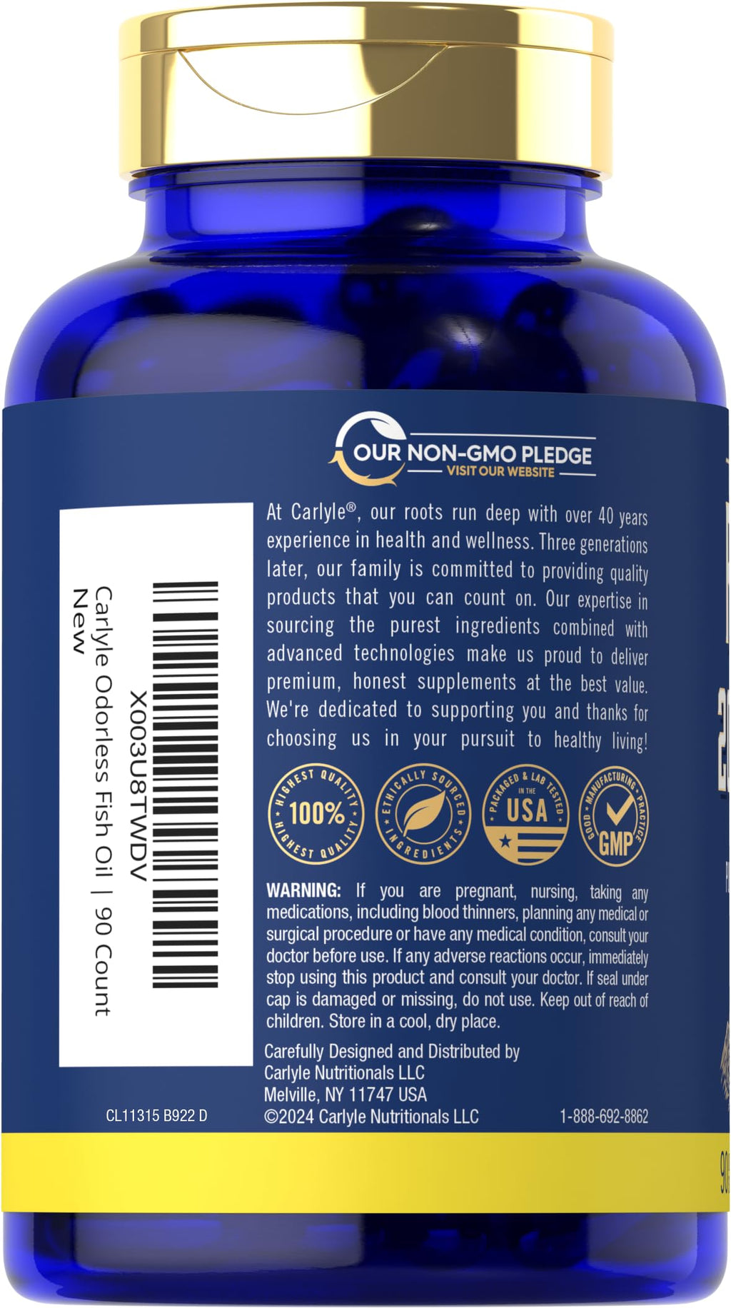 Fish Oil 2000mg Omega 3 Supplement R578040