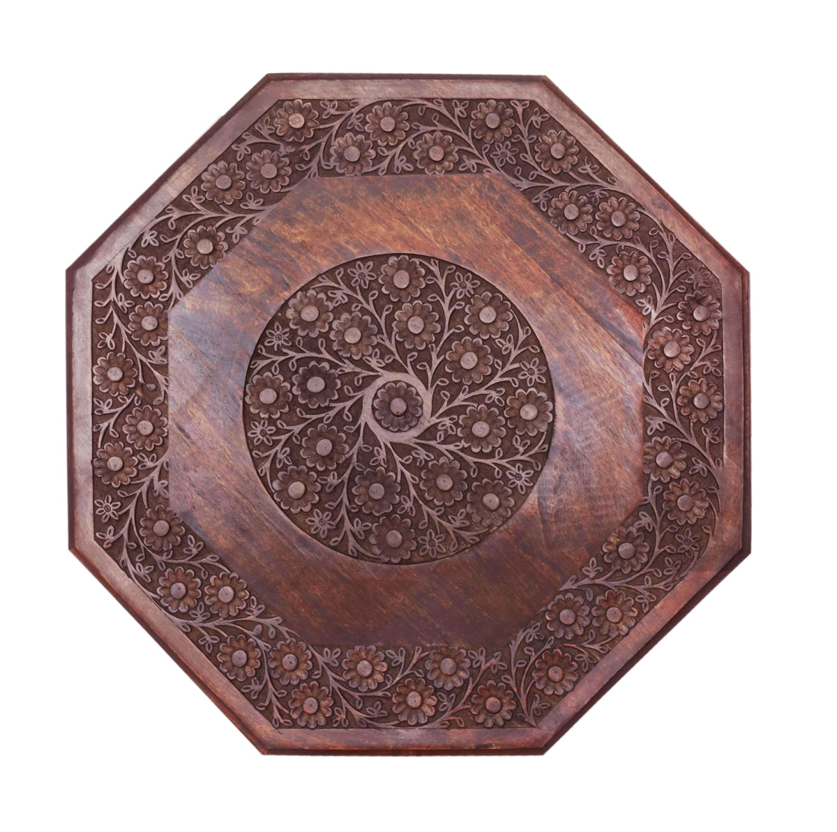Solid Wood Folding Octagon Coffee Table S6786