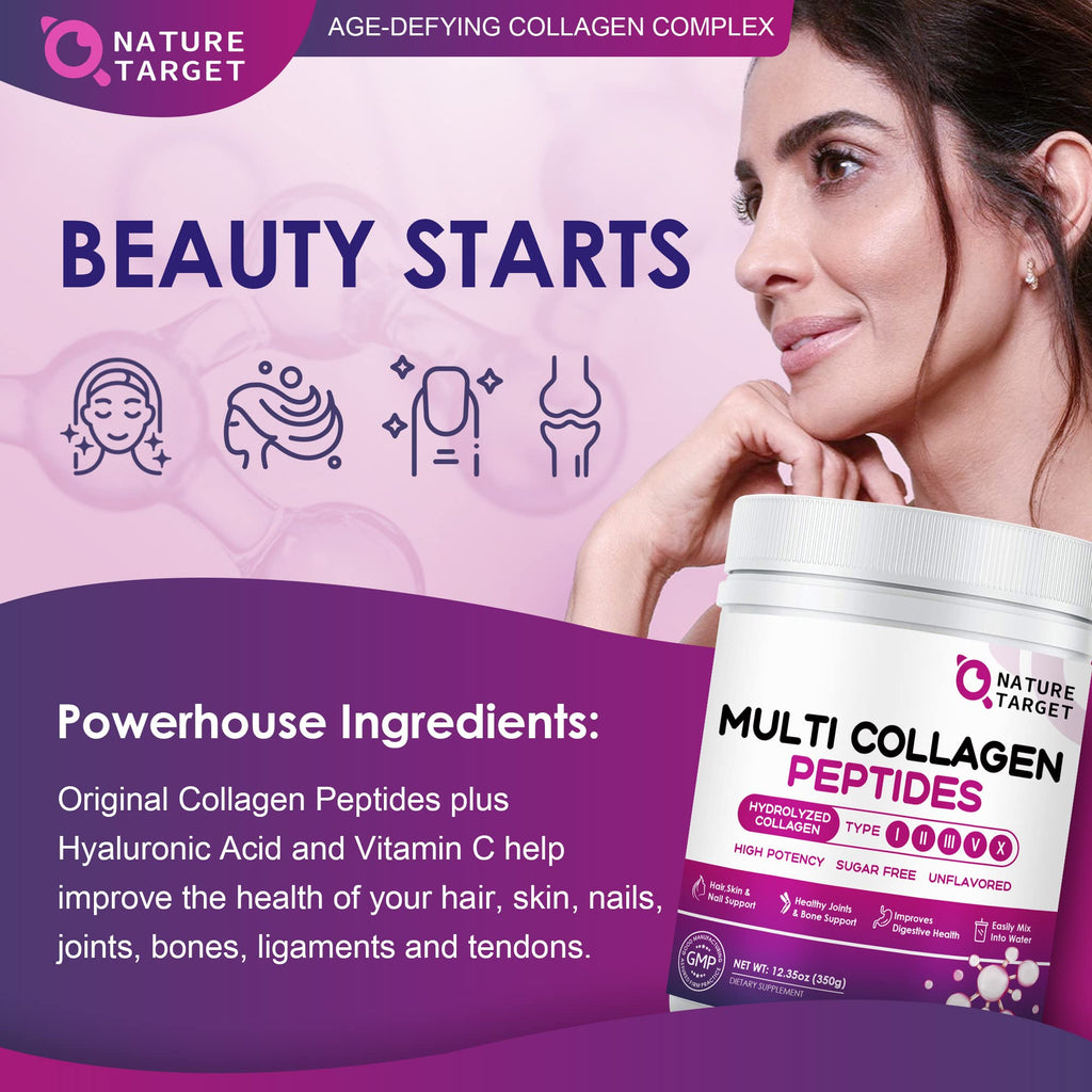 Multi Collagen Peptides Powder G58060