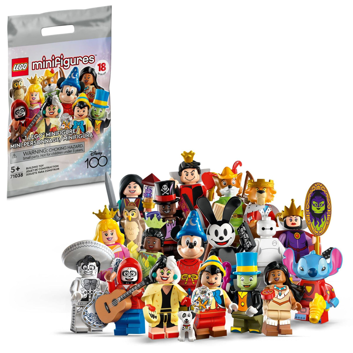 Disney Minifigures 1 of 18 Bags B285214