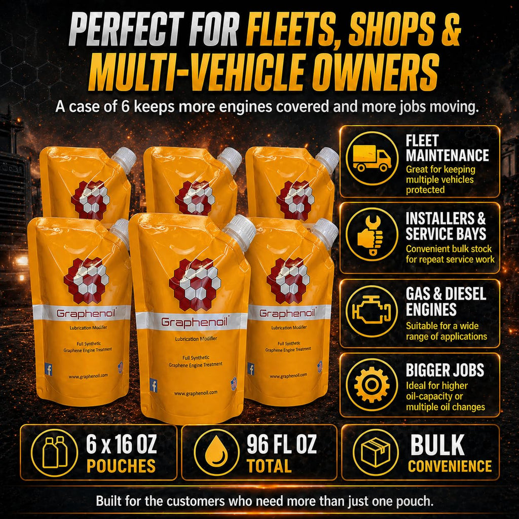 Graphene Engine Treatment, Pack of 6 – 16 oz Pouches A983077