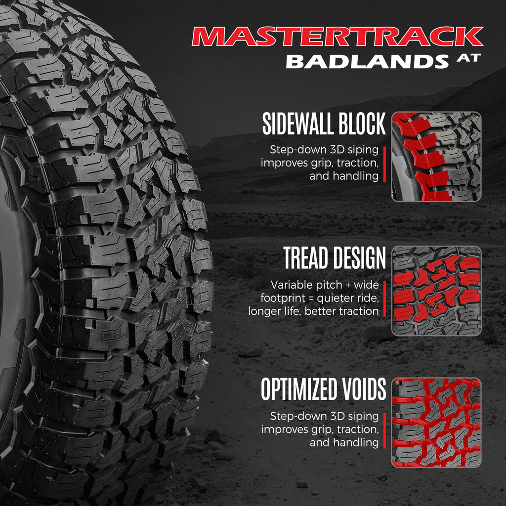 Set of 4 All Terrain SUV Tires A225214