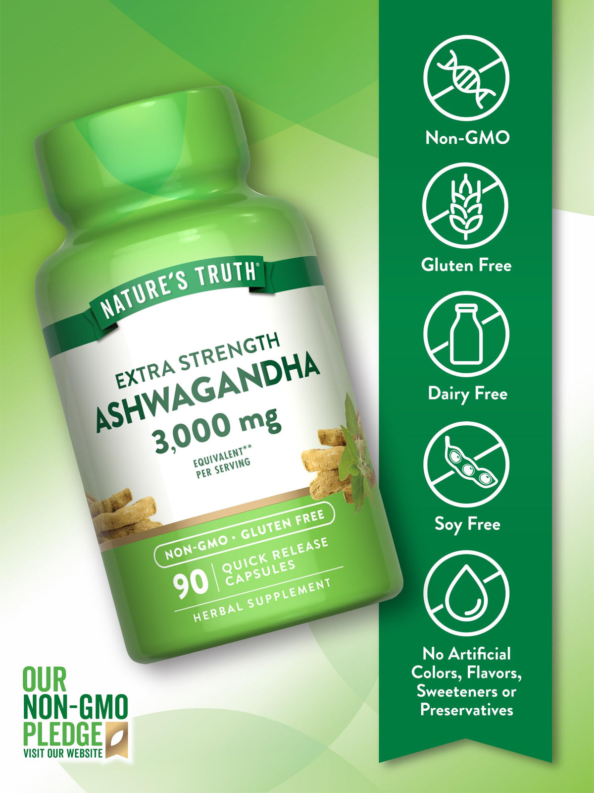 Ashwagandha Capsules 90 Count M8662