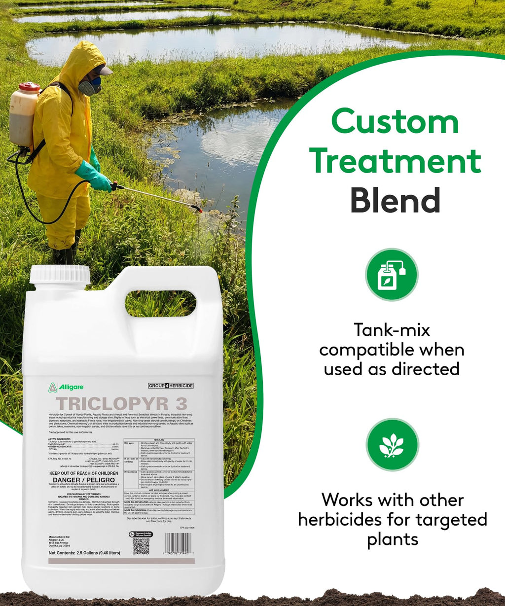 Triclopyr 3 Herbicide 2.5 Gal X942