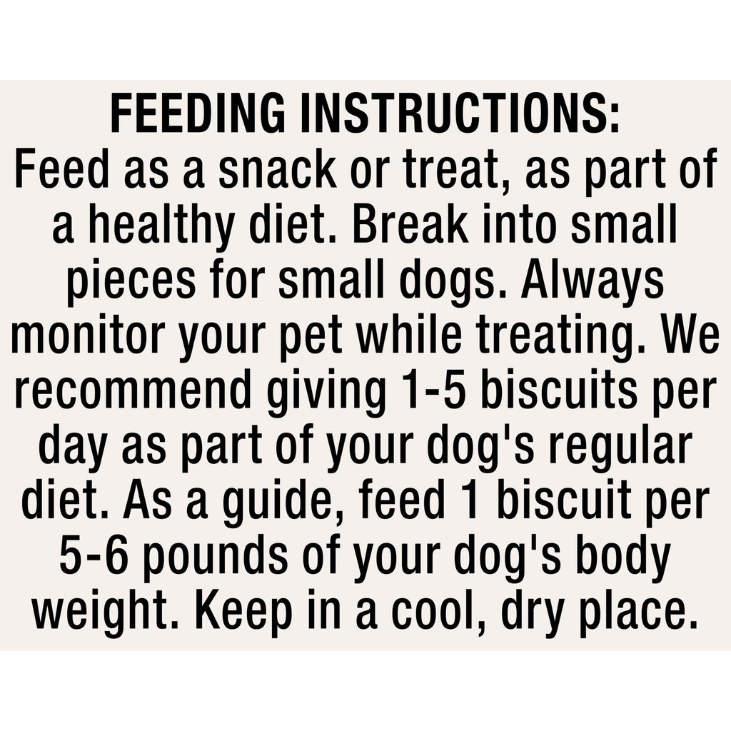 Artificially Flavored Biscuits Small Dog Treats 8 oz Bag Pack of 6 R6644