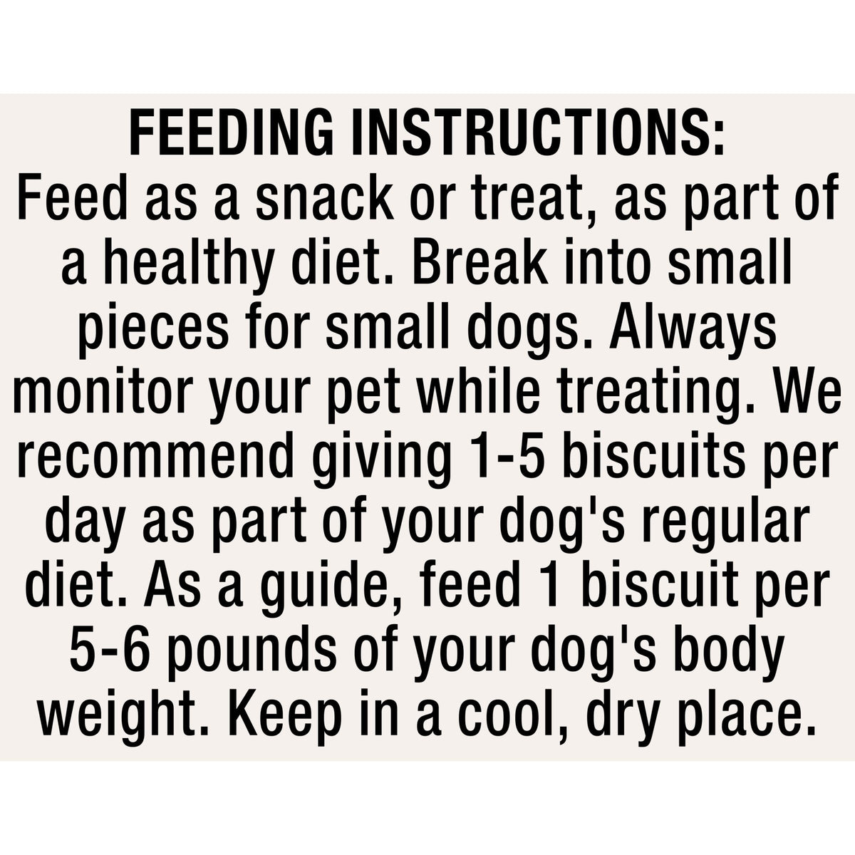 Artificially Flavored Biscuits Small Dog Treats 8 oz Bag Pack of 6 R6644