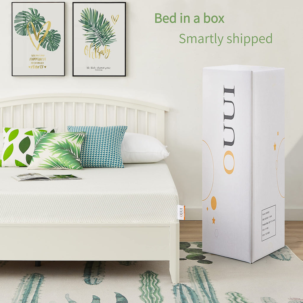 5 Inch Green Tea Cooling Gel Memory Foam Twin XL Mattress J539163