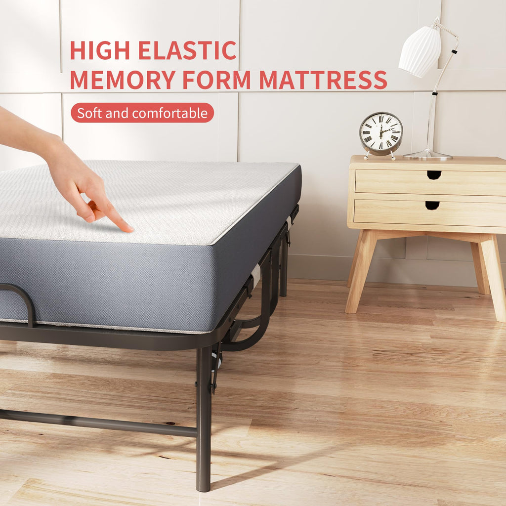 75"x38" Folding Bed with Mattress H8909