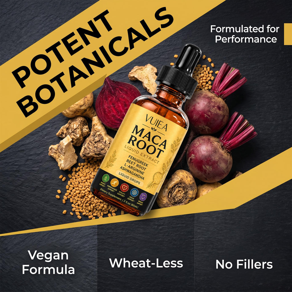 Maca Root Liquid Supplement with Ashwagandha, Fenugreek, Beet Root & L-Arginine A661187