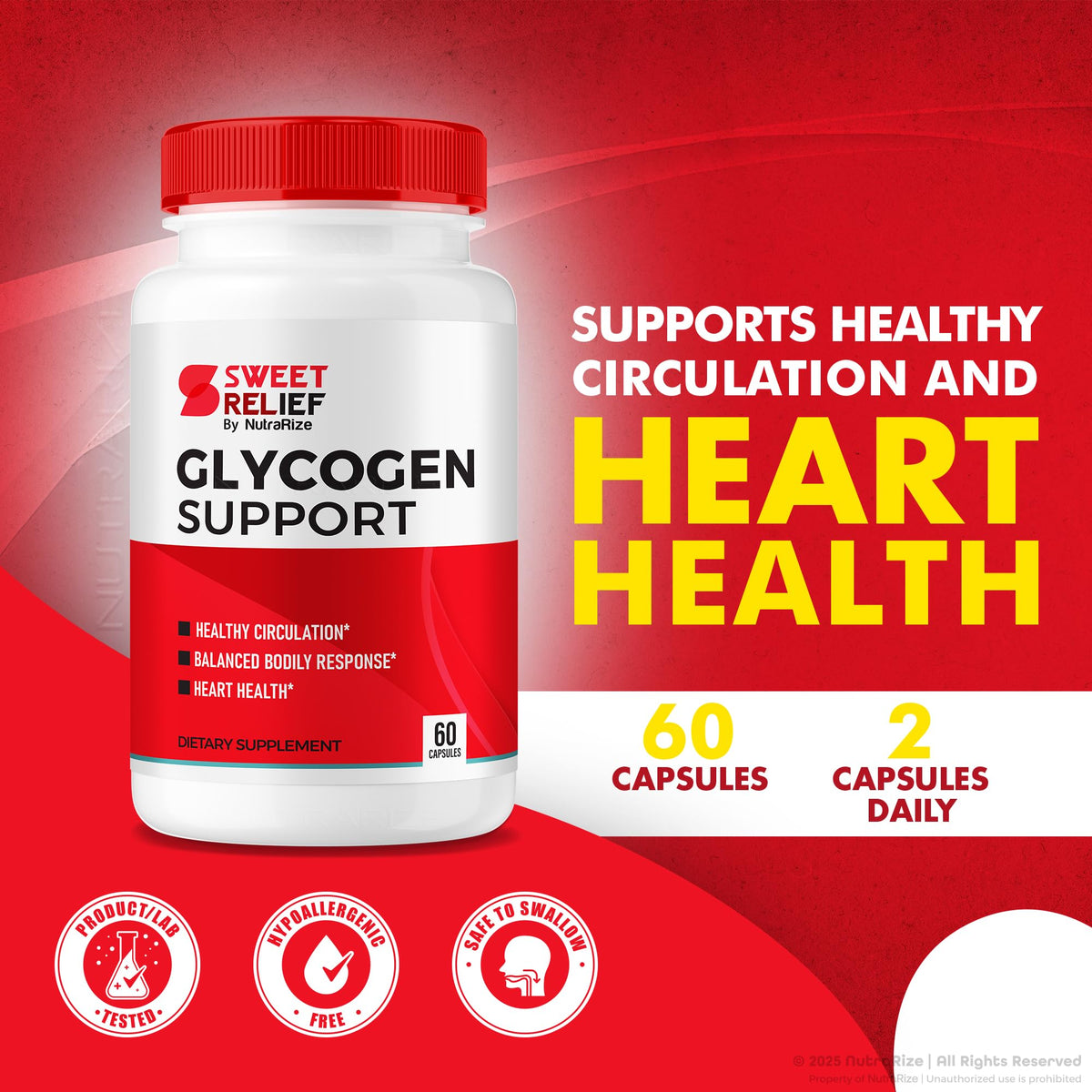 Glycogen Capsules 300 Capsules R874