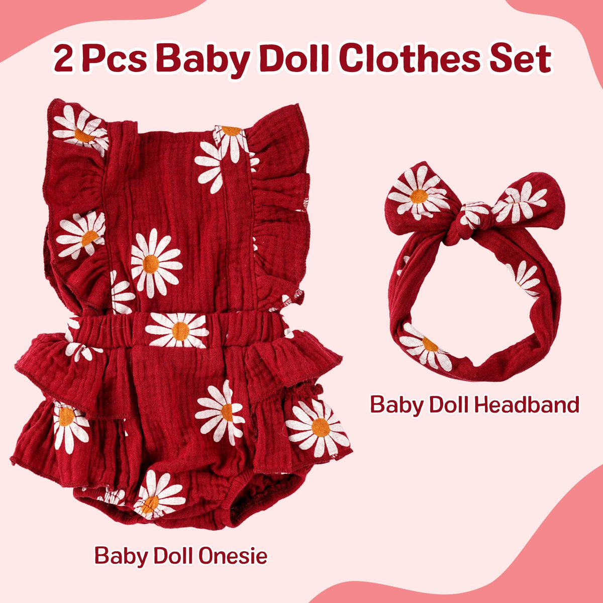 Reborn Baby Doll Clothes Set for 17-22 Inch Baby Dolls E737