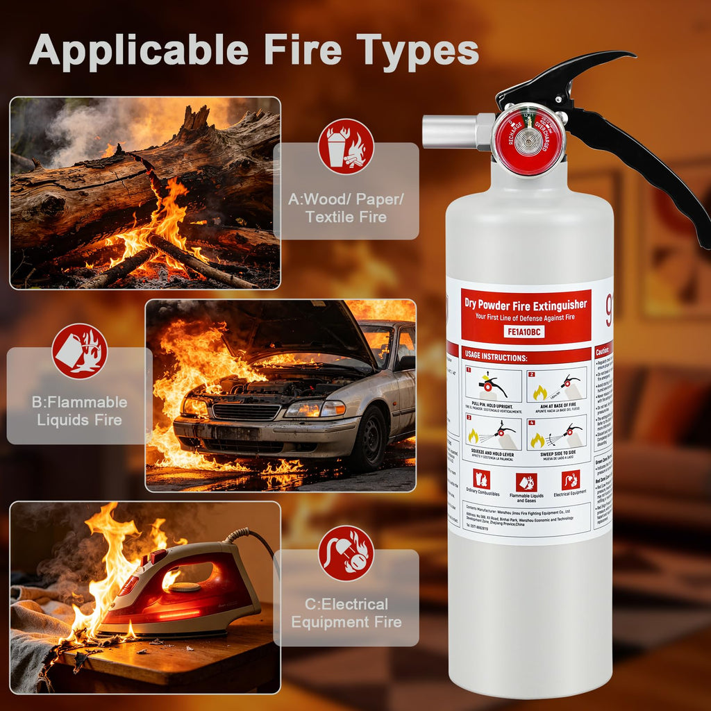 2.5 lb ABC Dry Chemical Fire Extinguisher L57867