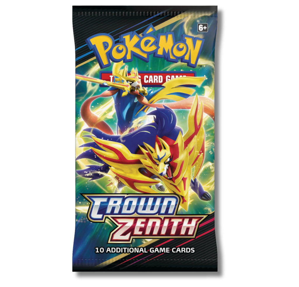 Pokemon Sword & Shield Crown Zenith 5 Booster Packs D3828