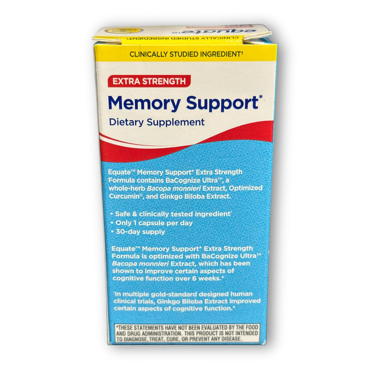 Bacopa Ginkgo Turmeric Vitamin D Capsules 30 Count Z96094