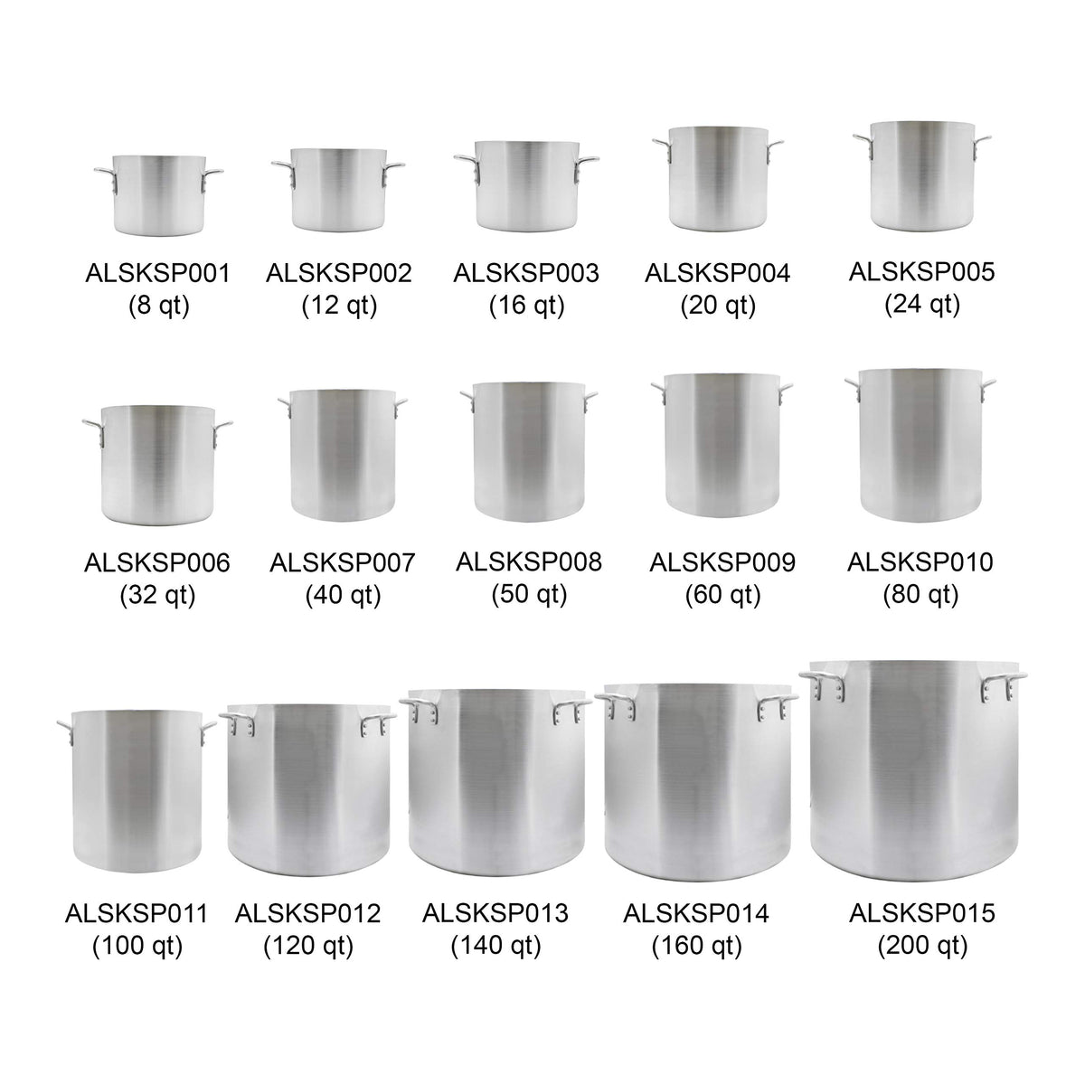 60 quart Aluminum stock pot A4359