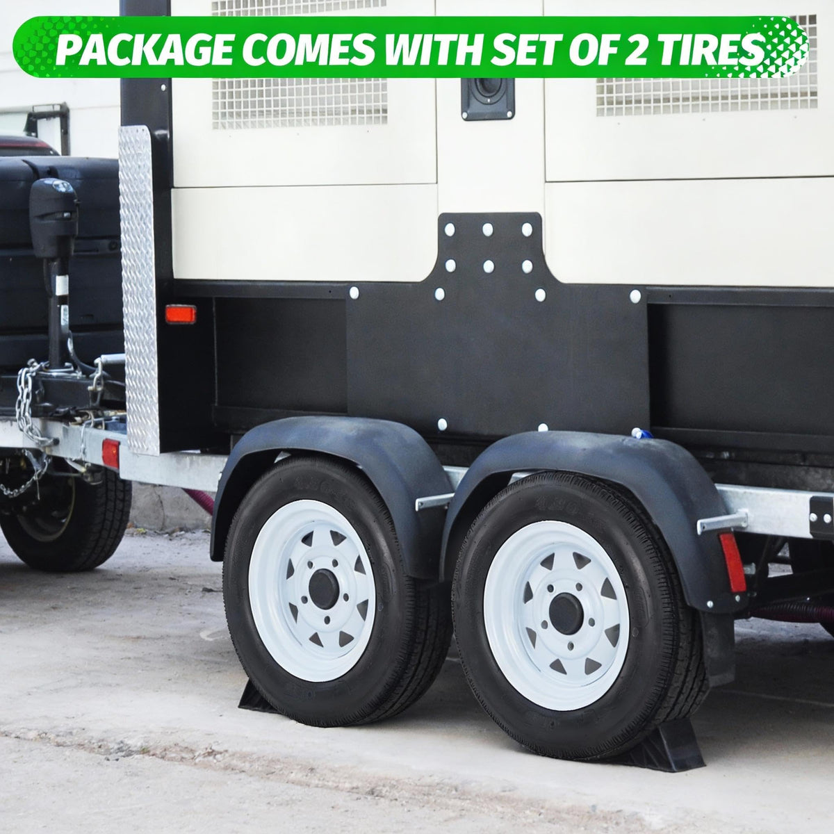 2 Pack 4.80x12 Trailer Tires with 12'' Rims H3232
