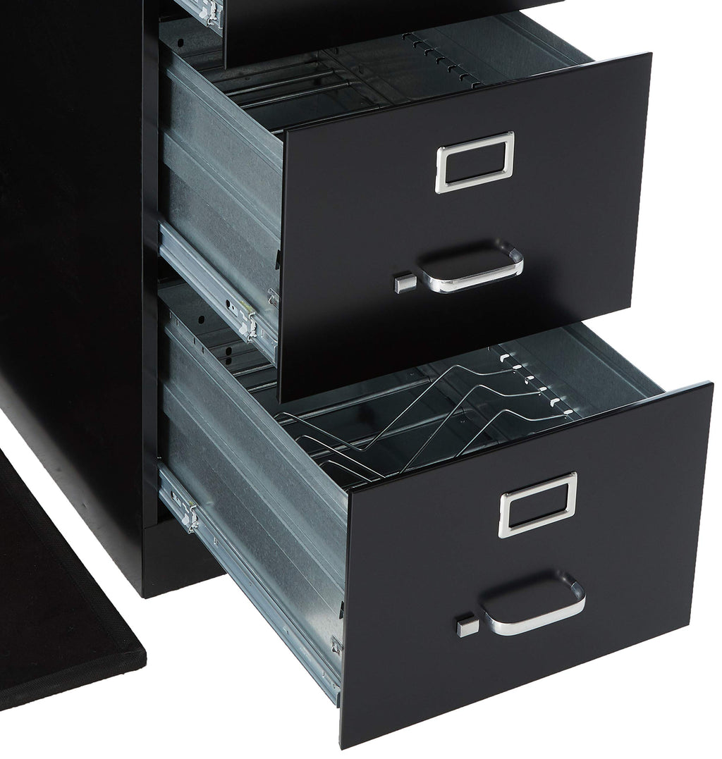 4 Drawer Vertical File Black H308583
