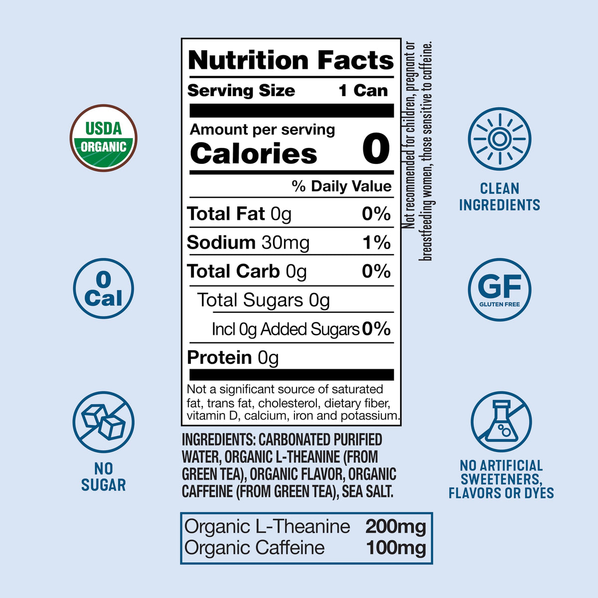 Tropical Variety Sparkling Water Unsweetened 0 Calorie 12pk W504