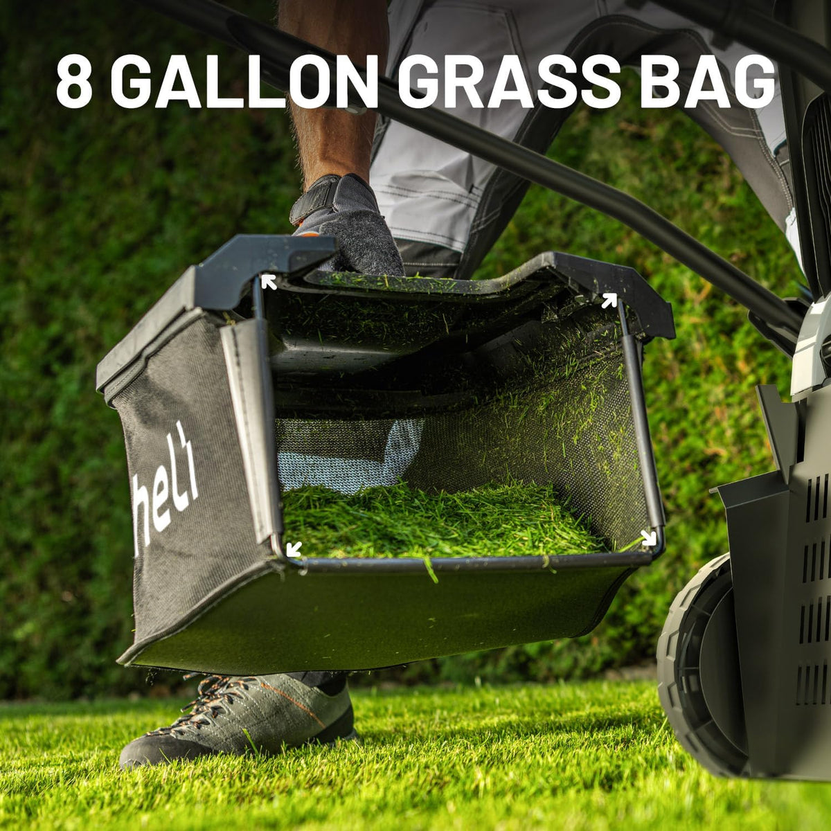 18" Cordless Electric Self Propelled Lawn Mower J899