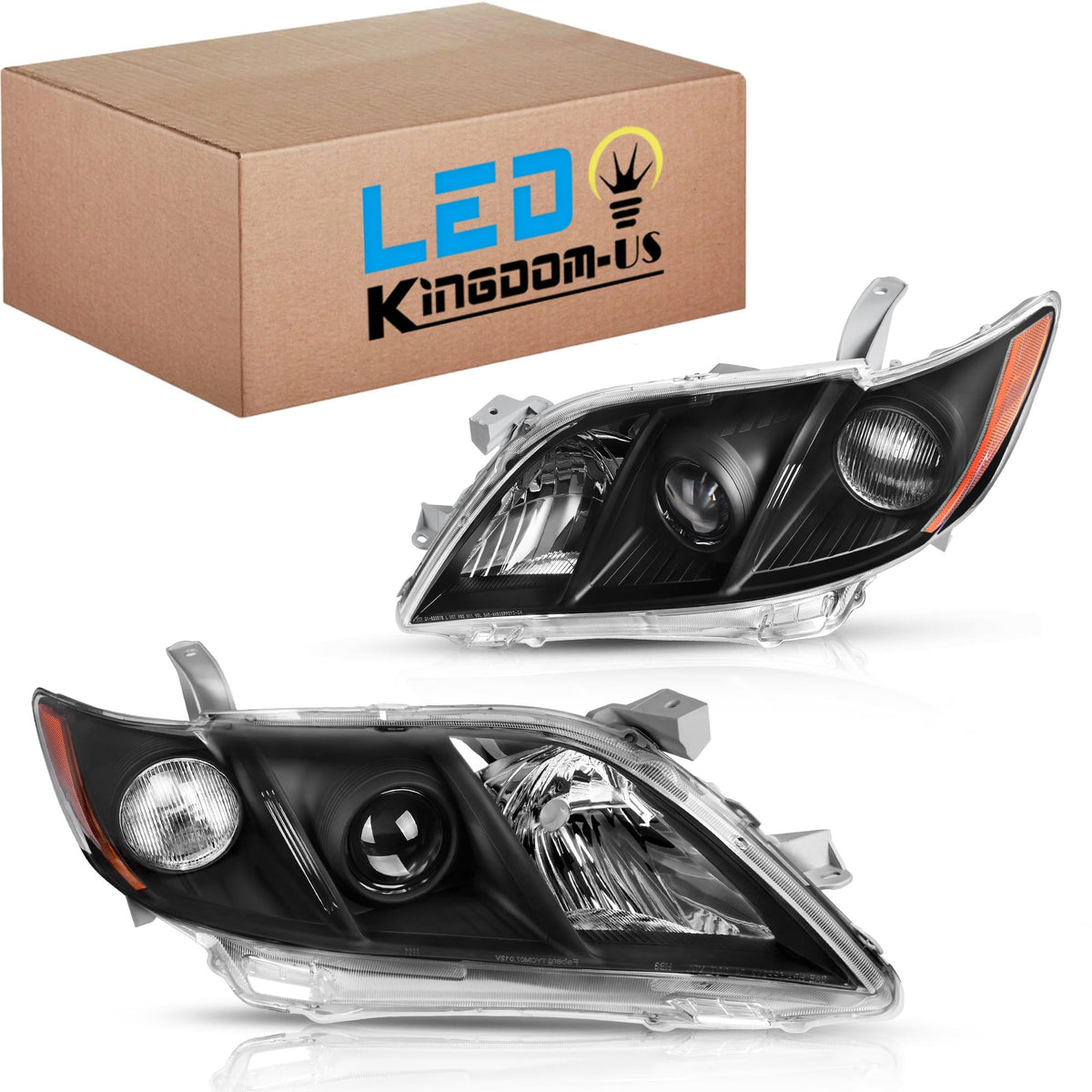 Black Headlights Assembly N148379
