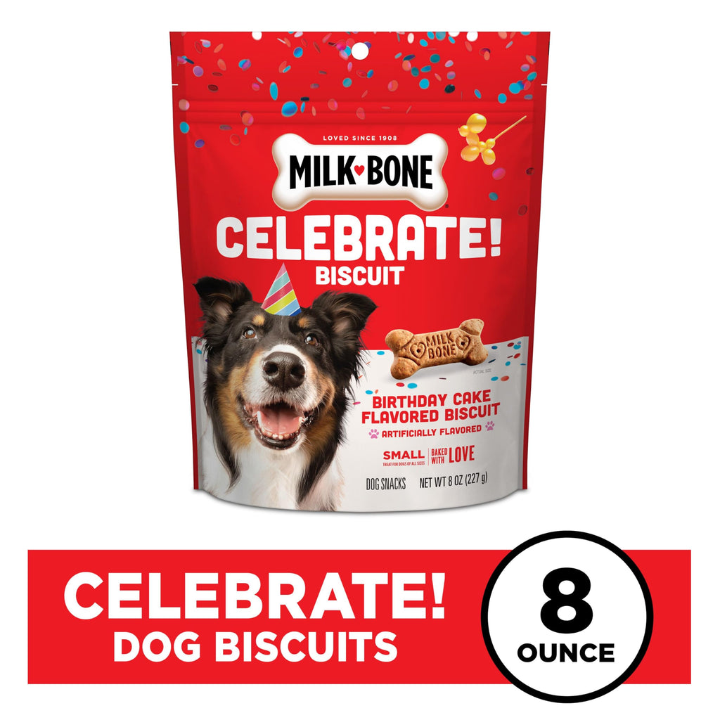 Artificially Flavored Biscuits Small Dog Treats 8 oz Bag Pack of 6 R6644