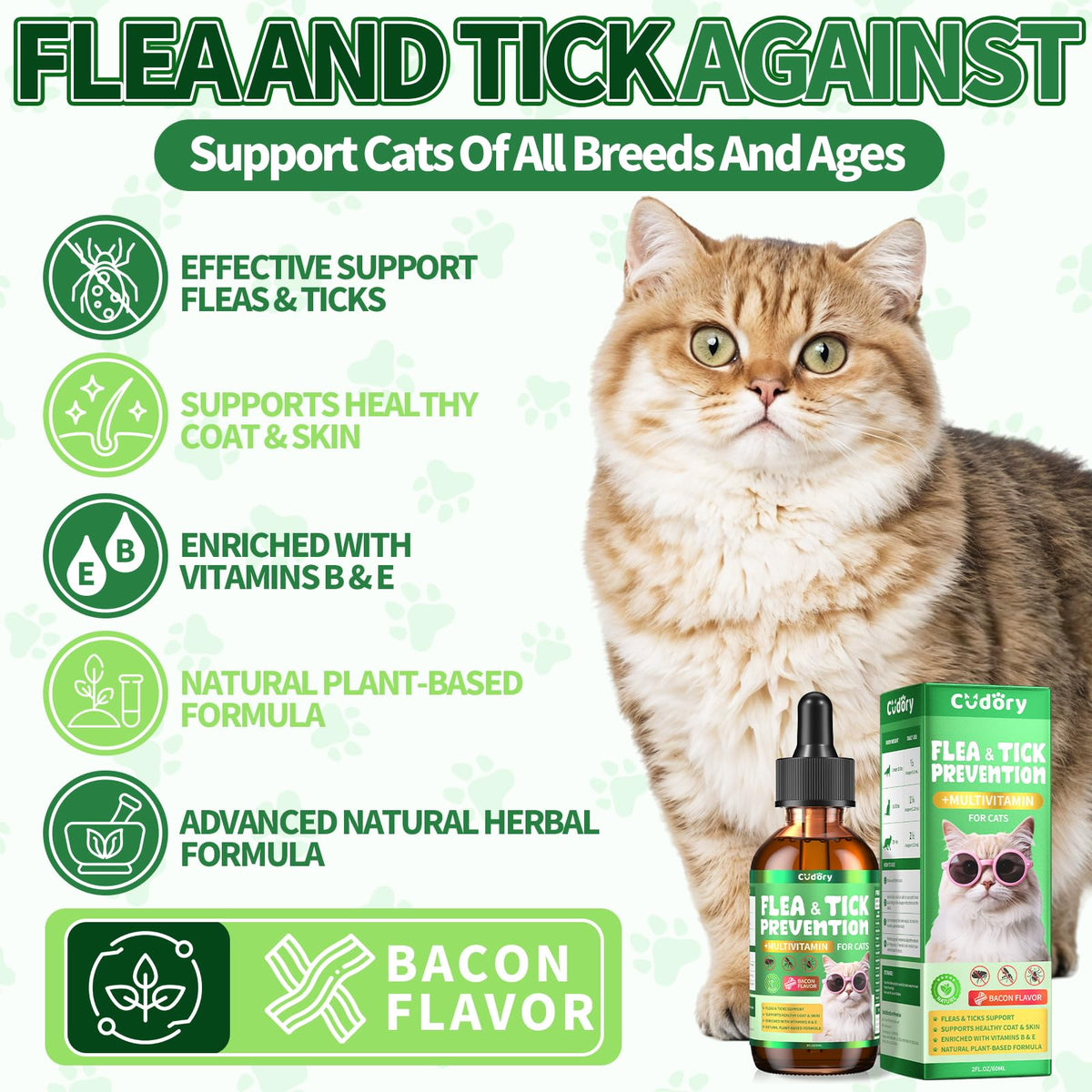 Flea & Tick Support for Cats Chews L510