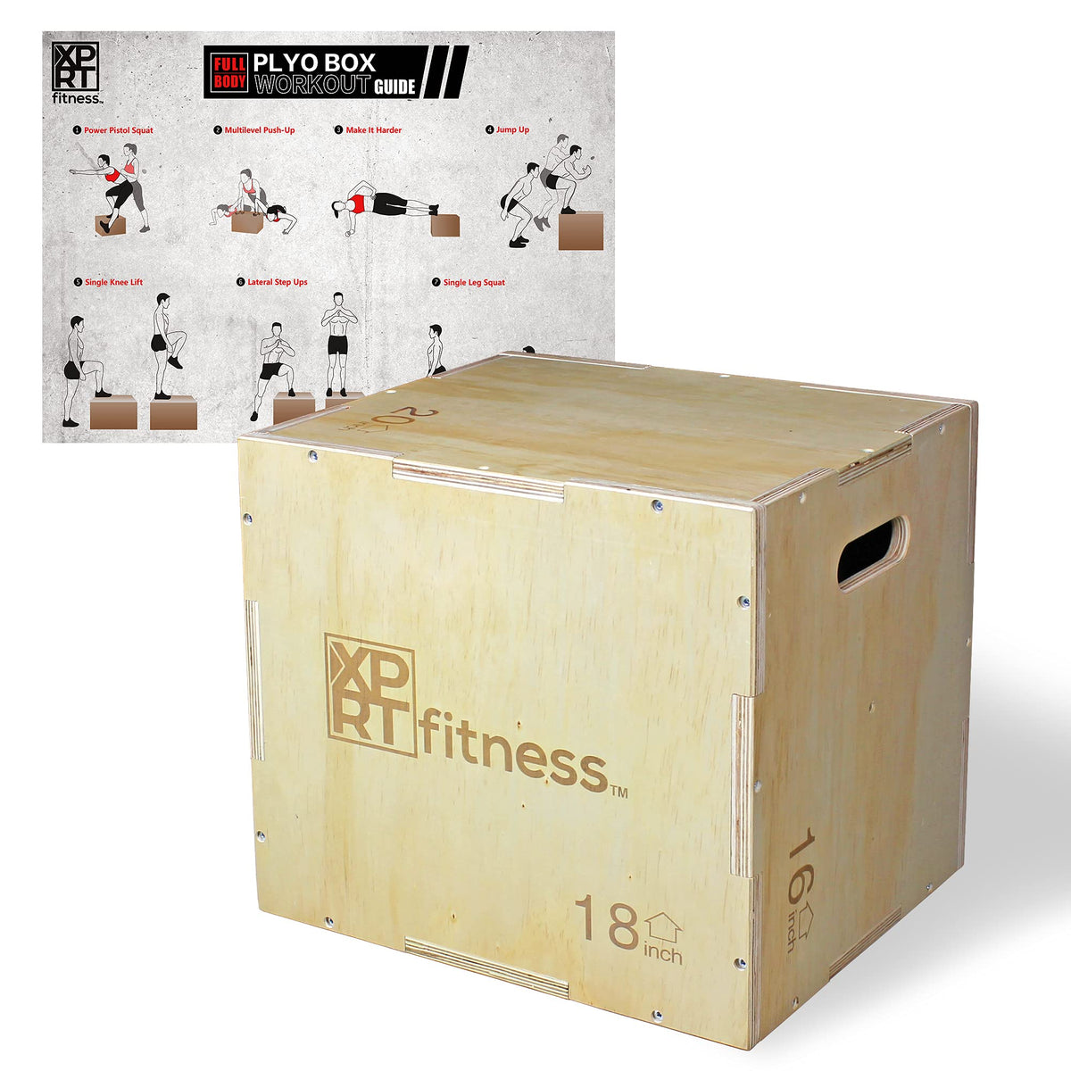 Wooden Plyo Box C6368