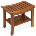 Teak Shower Bench & Stool F8891