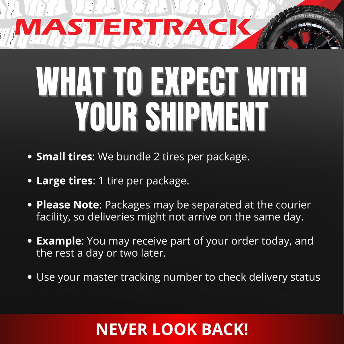 Set of 4 All Terrain SUV Tires A225214