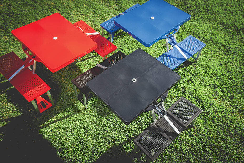 Portable Folding Picnic Table with Seats for 4 Q7030